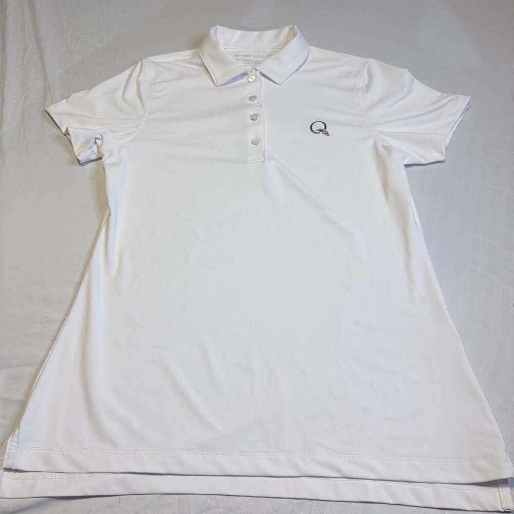 Peter Millar Performance Polo Shirt White Size S